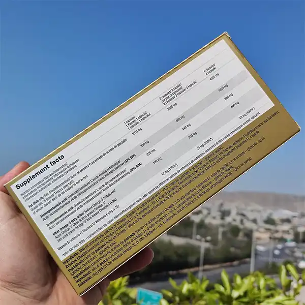 امگا ۳ گلد الیمپ 120 عددی | Olimp Gold Omega 3 Sport Edition 120caps-سم7شاپ-sam7shop.ir